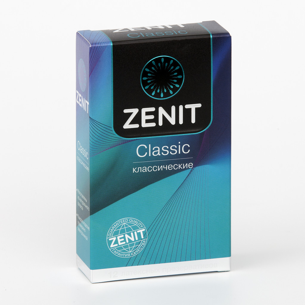 Zenit Classic Презервативы латексные классические 12 шт