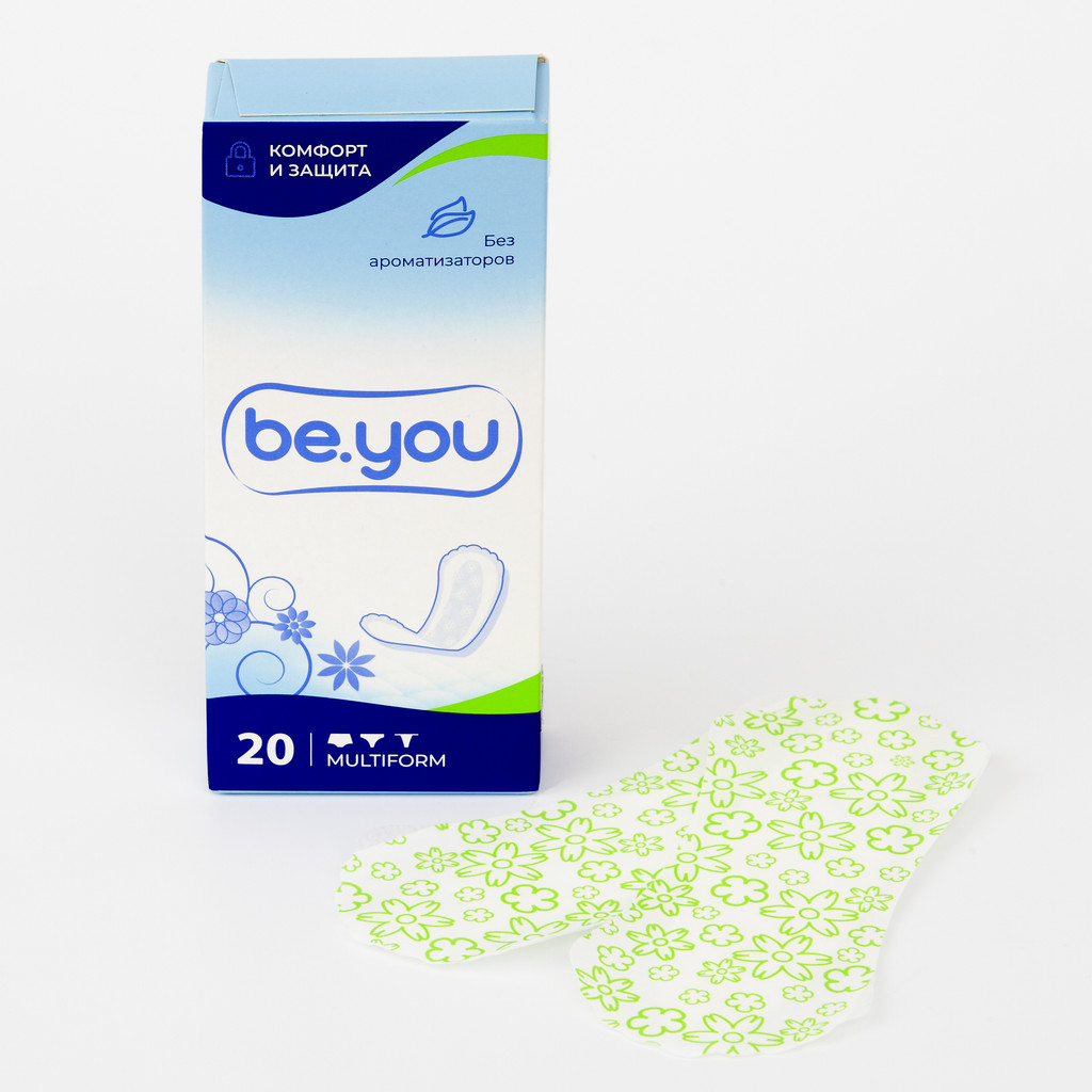Be You Multiform Прокладки ежедневные 20 шт