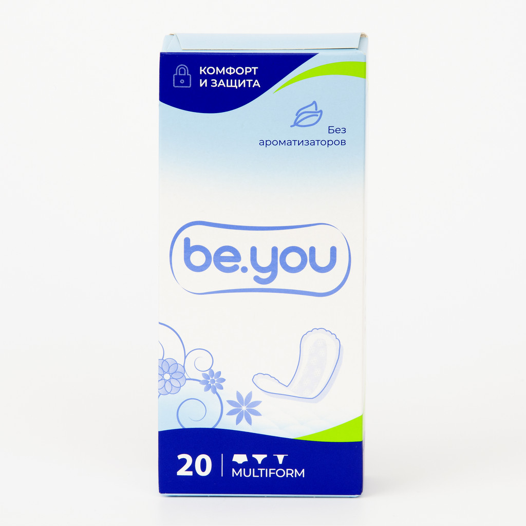 Be You Multiform Прокладки ежедневные 20 шт