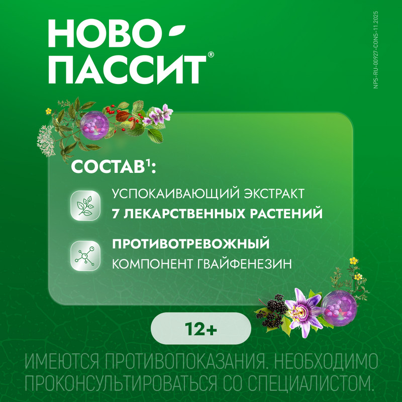 Ново-Пассит таблетки 10 шт