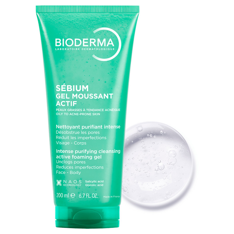 Bioderma Sebium Гель для умывания для жирной кожи 200 мл