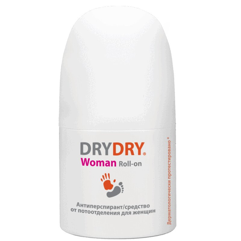 Dry Dry Woman Roll-on Средство от потоотделения для женщин 50 мл
