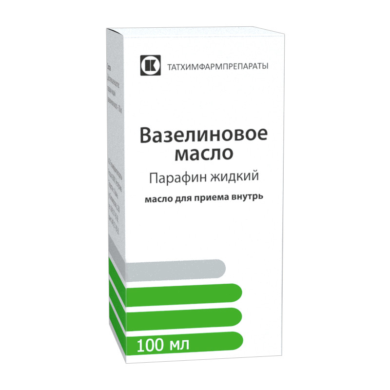 Вазелиновое масло для приема внутрь 100 мл