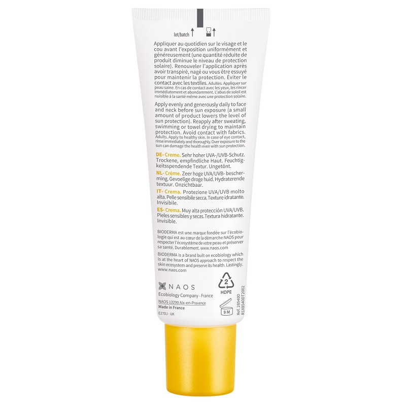 Bioderma Photoderm Крем солнцезащитный SPF 50+ для чувствительной сухой кожи 40 мл
