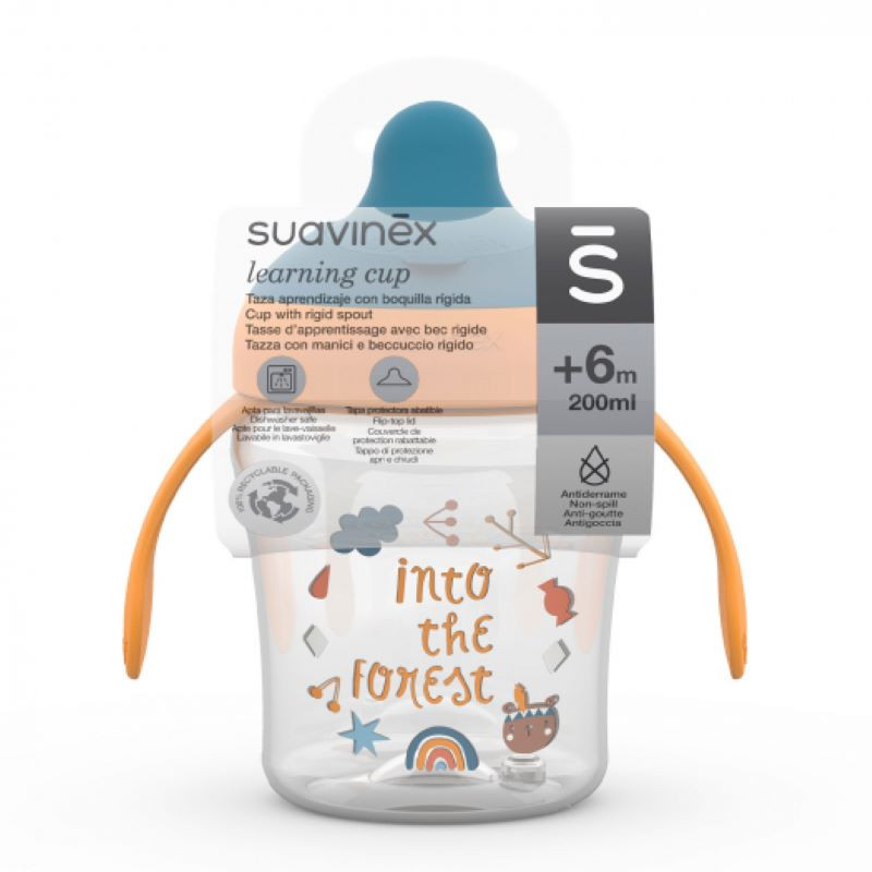 Suavinex Into The Forest Поильник обучающий 4 месяца+ Желтый 200 мл