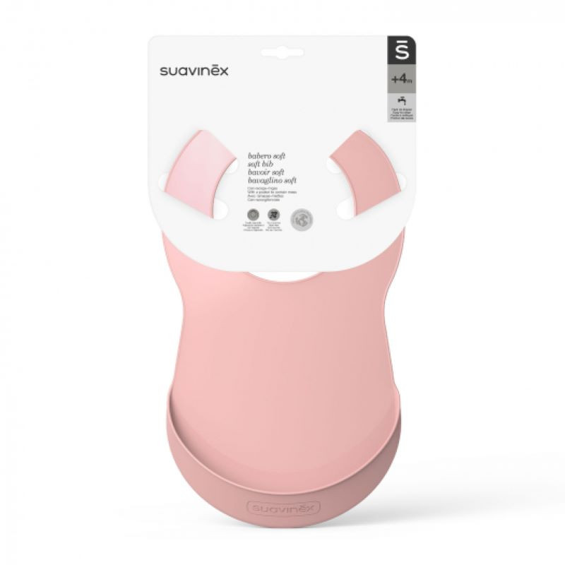 Suavinex Into The Forest Нагрудник для кормления Розовый