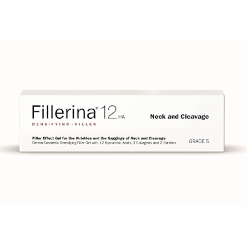 Fillerina 12HA Grade 5 Гель для коррекции морщин шеи и декольте 30 мл