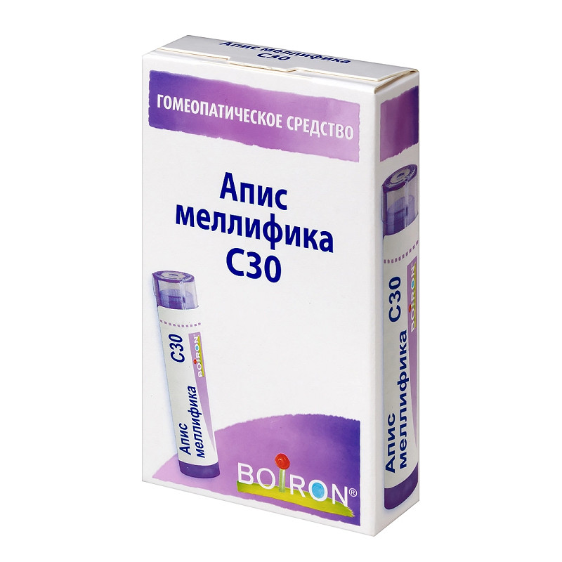 Апис меллифика С30 гранулы гомеопатические 4 г