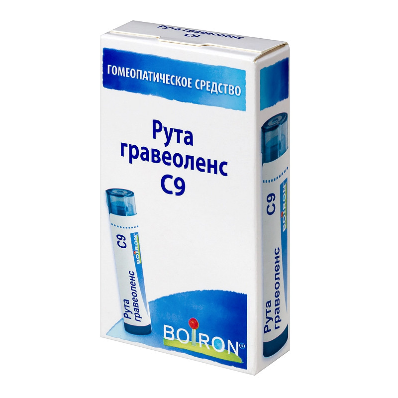 Рута гравеоленс С9 гранулы гомеопатические 4 г