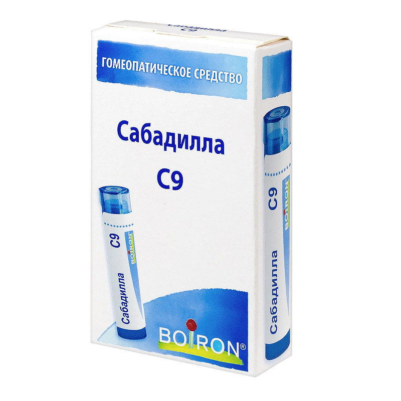 Сабадилла С9 гранулы гомеопатические 4 г