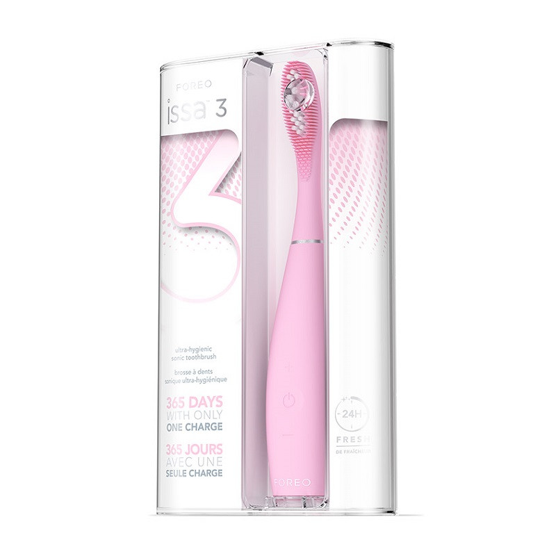 Foreo ISSA 3 Зубная щетка звуковая 4в1 Жемчужно-Розовый