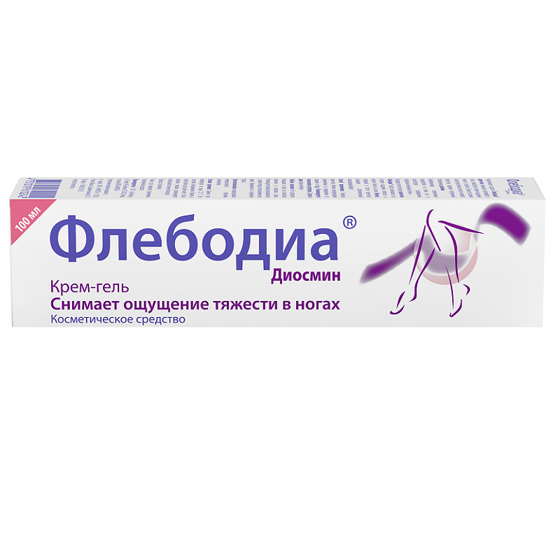Флебодиа крем-гель для ног 100 мл