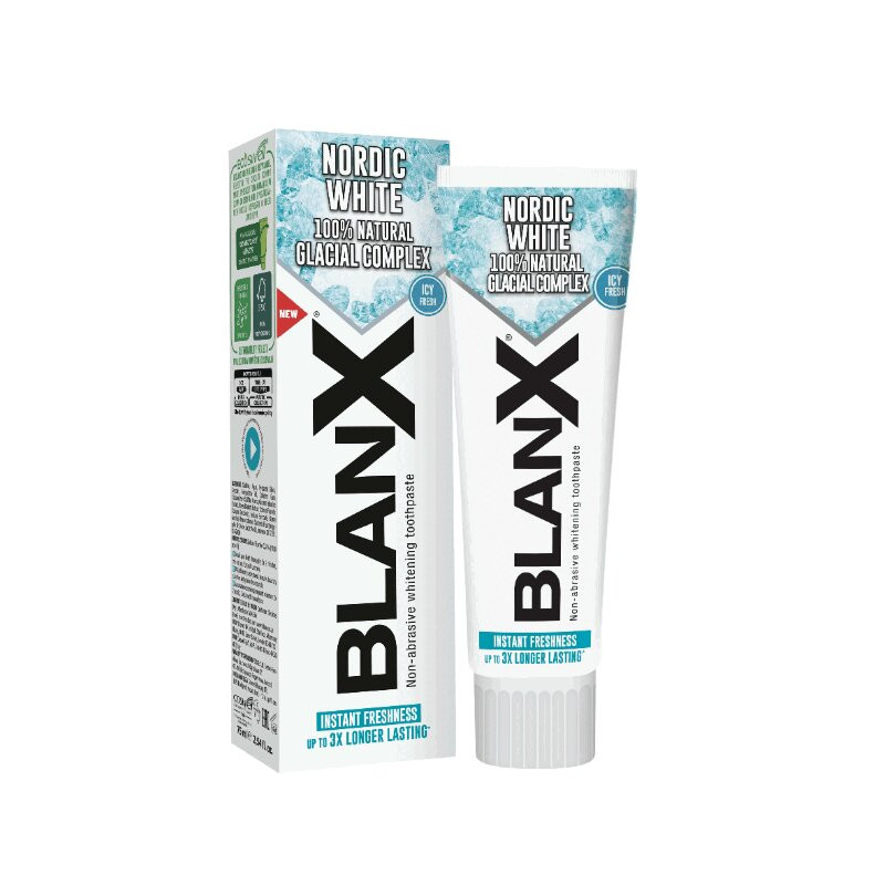 BlanX Nordic White Зубная паста отбеливающая 75 мл