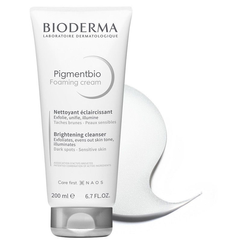 Bioderma Pigmentbio Foaming Крем осветляющий для чувствительной кожи с гиперпигментацией 200 мл