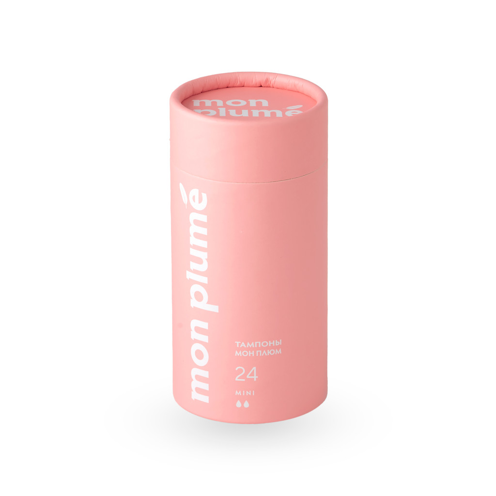 Mon Plume Тампоны гигиенические Мини 24 шт