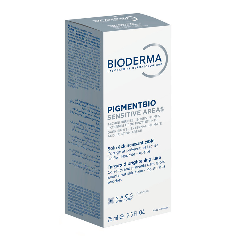 Bioderma Pigmentbio Крем осветляющий для чувствительных участков тела с гиперпигментацией 75 мл
