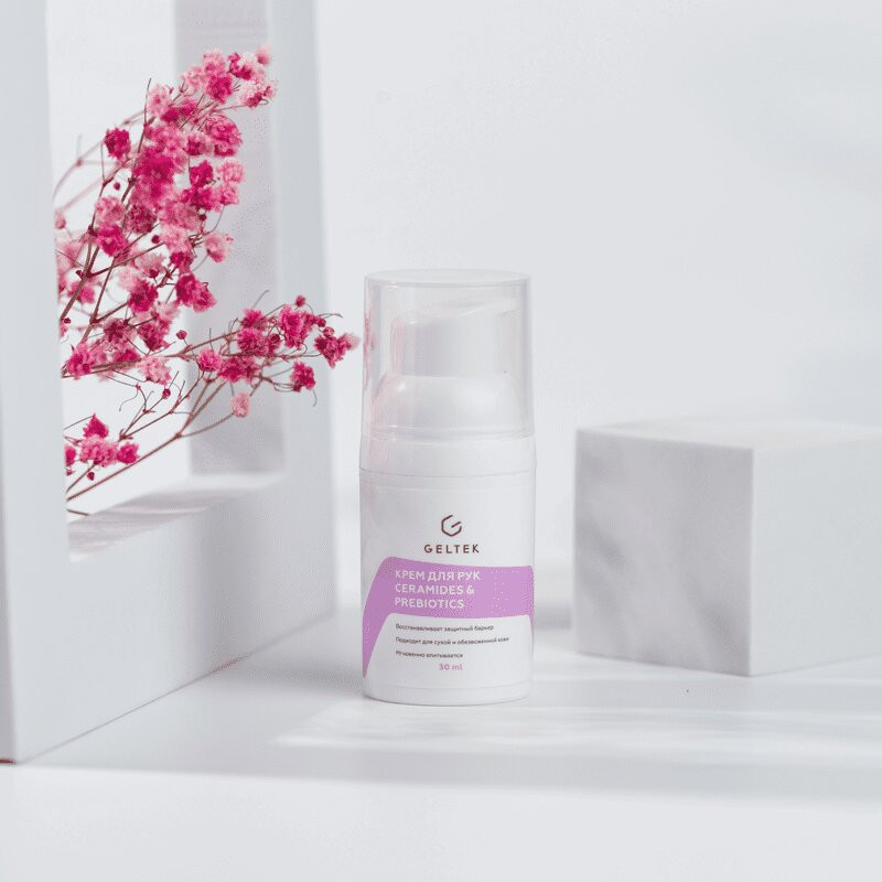 Geltek Ceramides&Prebiotics Крем для рук 30 мл