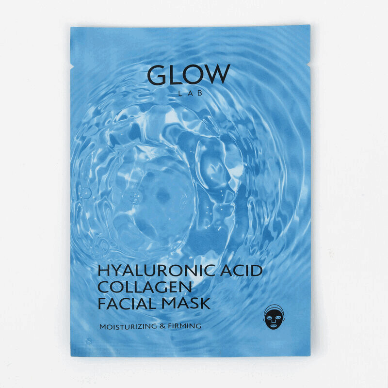 Glow Lab Маска для лица Гиалуроновая кислота-Коллаген 25 мл