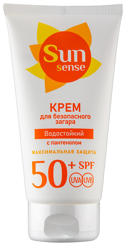 Sun Sensе Крем для безопасного загара водостойкий SPF 50+ 150 мл
