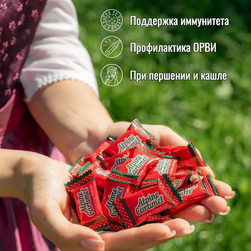 Альпийская карамель Про-Актив леденцы без сахара Легкий ментол 75 г