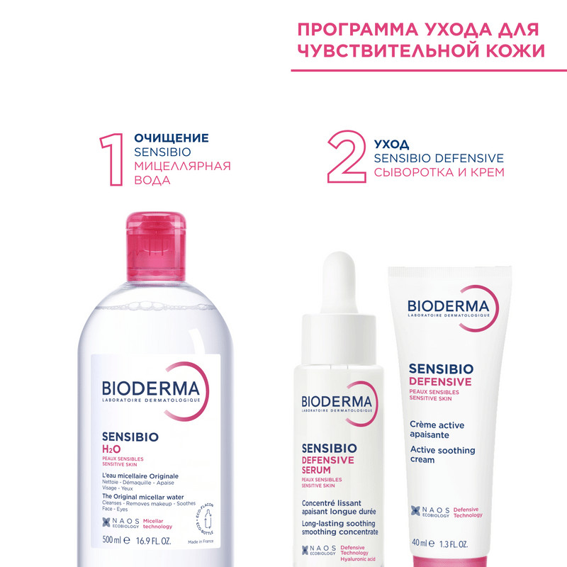 Bioderma Sensibio Сыворотка успокаивающая для чувствительной кожи с покраснениями 30 мл