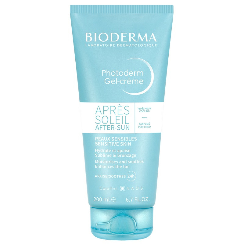 Bioderma Photoderm Гель-крем увлажняющий восстанавливающий после загара для лица и тела 200 мл