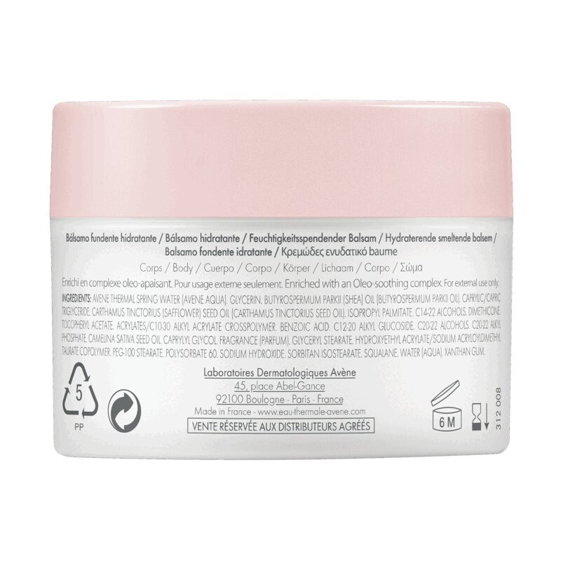 Avene Body Бальзам увлажняющий с тающей текстурой 100 мл