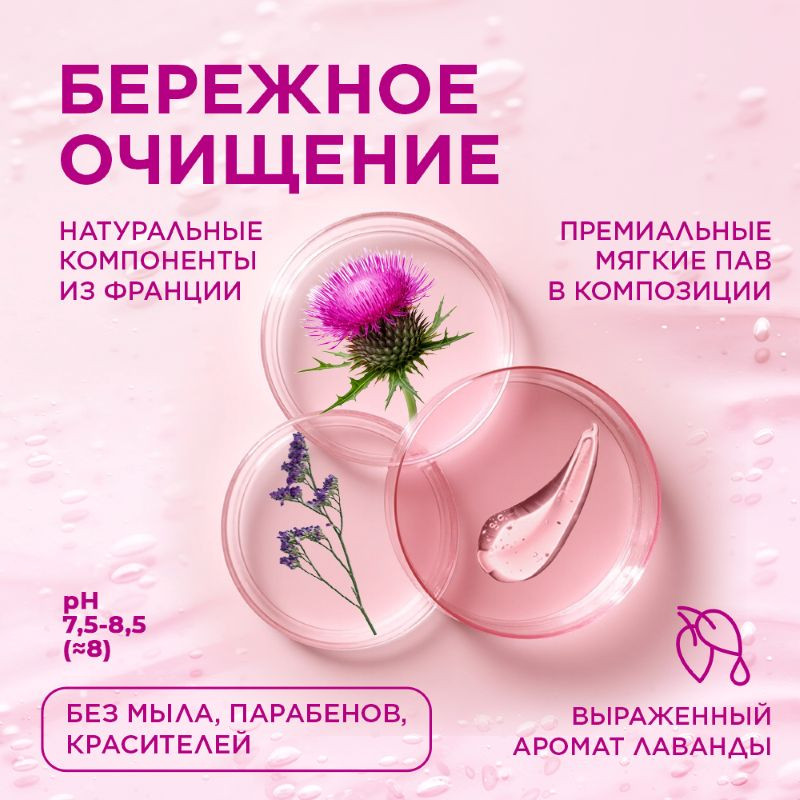 Saforelle Гель для интимной гигиены бережное очищение 250 мл