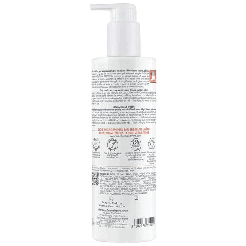 Avene XeraCalm Nutrition Бальзам для сухой кожи 400 мл