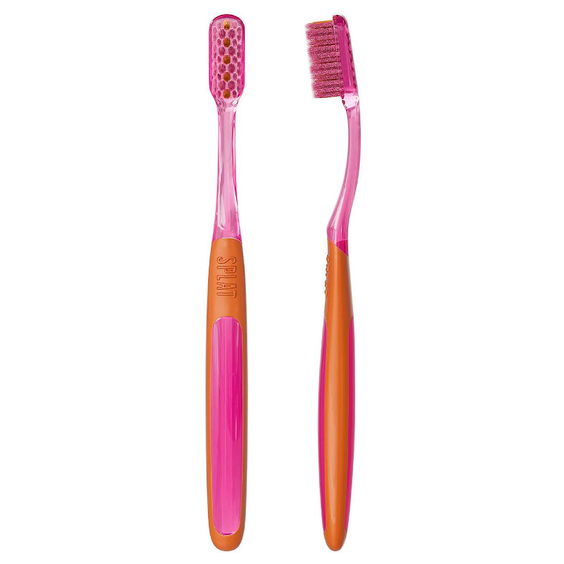 Splat Smilex Ortho+ Зубная щетка ортодонтическая с ионами серебра Мягкая щетина
