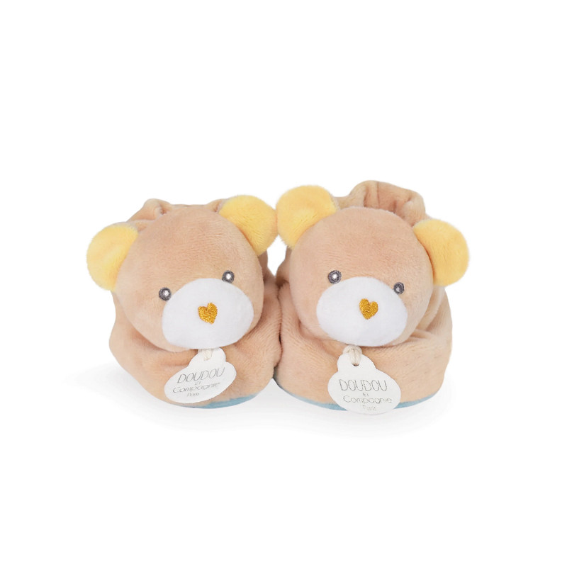 Doudou et Compagnie Игрушка пинетки Медвежонок