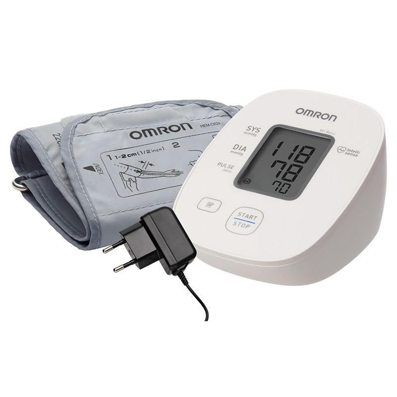Omron Тонометр автоматический M1 Basic с адаптером и манжетой 22-32 см