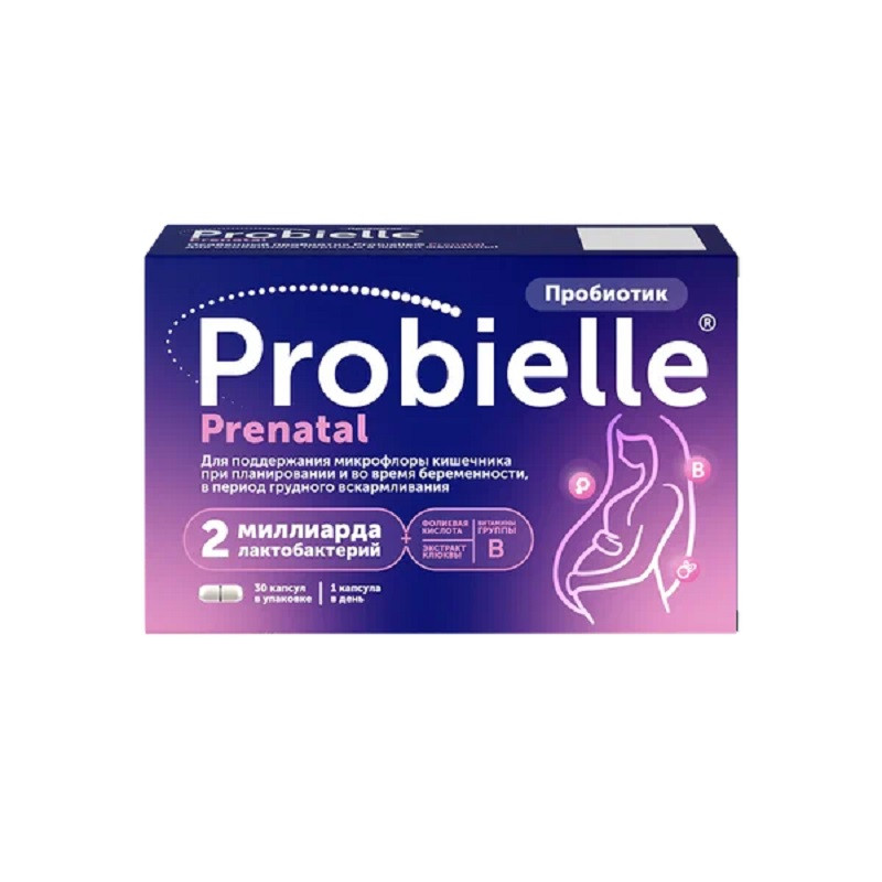 Probielle Prenatal Пробиотик капсулы 30 шт