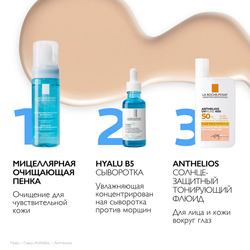 La Roche-Posay Anthelios UVMUNE 400 Флюид солнцезащитный тонирующий  SPF 50+ 50 мл