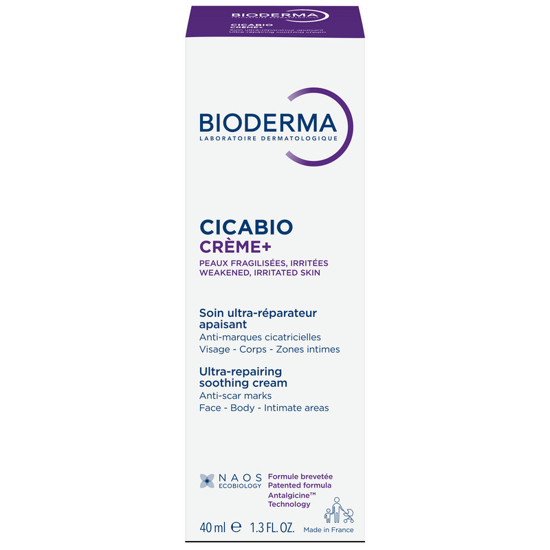 Bioderma Cicabio Крем восстанавливающий и успокаивающий 40 мл