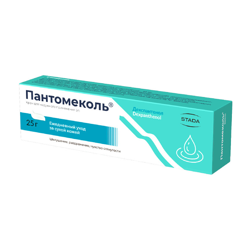Пантомеколь 5% крем для наружного применения 25 г