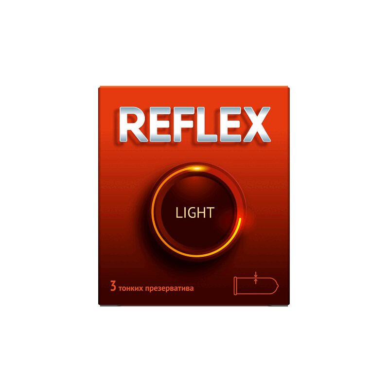 Reflex Light Презервативы тонкие 3 шт