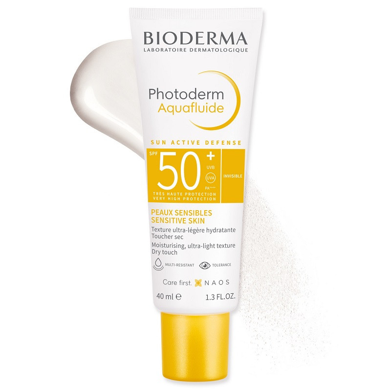 Bioderma Photoderm Аквафлюид солнцезащитный SPF 50+ с матирующим эффектом 40 мл