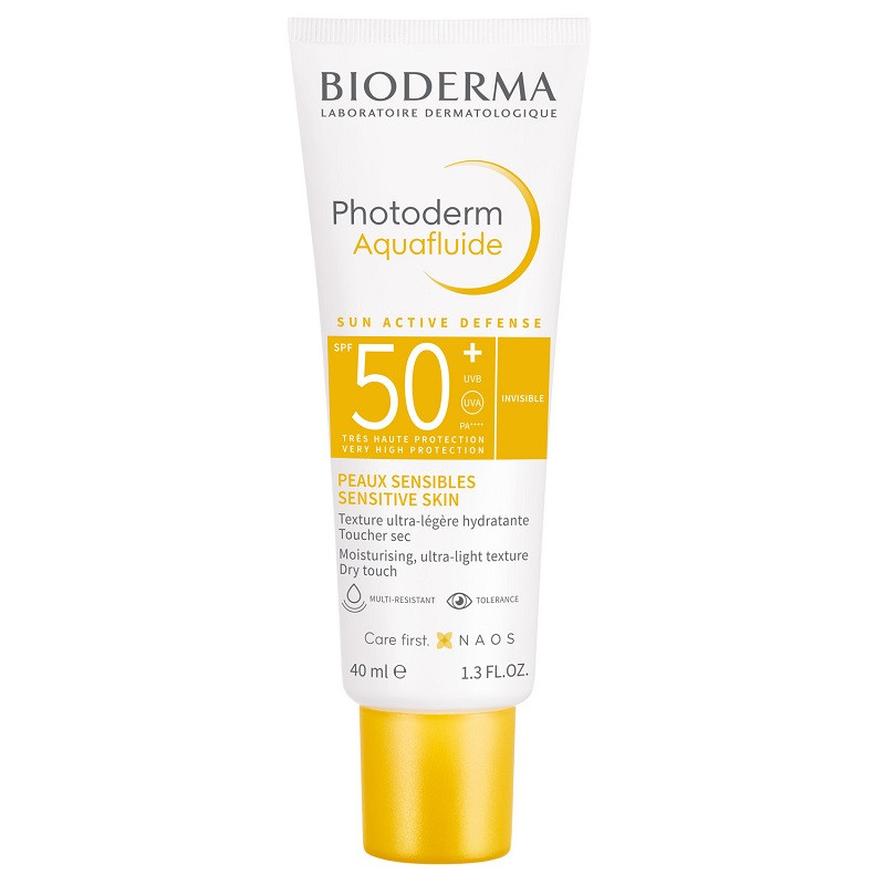Bioderma Photoderm Аквафлюид солнцезащитный SPF 50+ с матирующим эффектом 40 мл