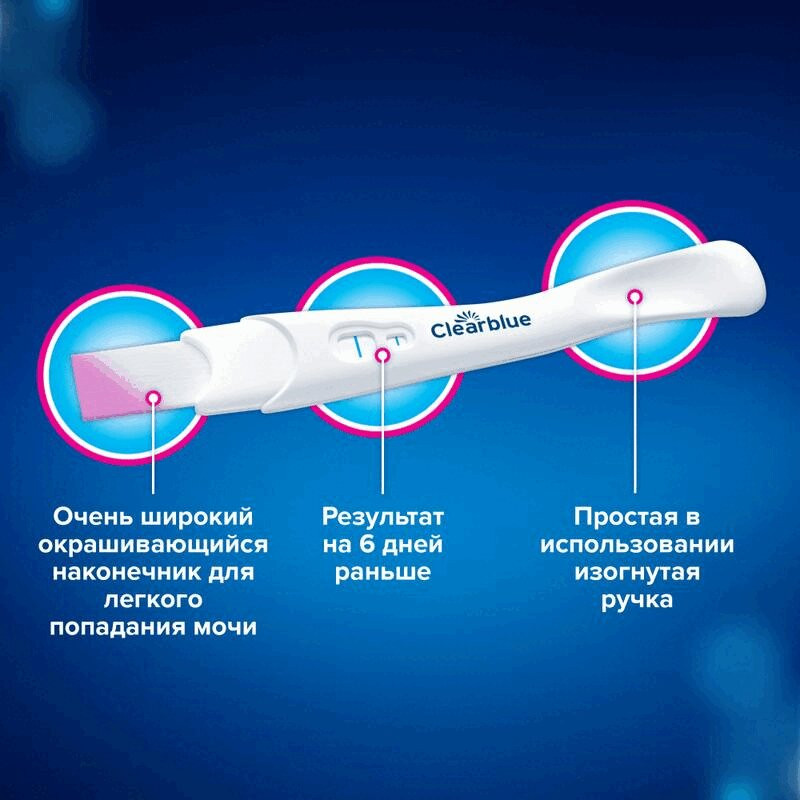 Clearblue Ultra Тест на беременность струйный тест-кассета 2 шт