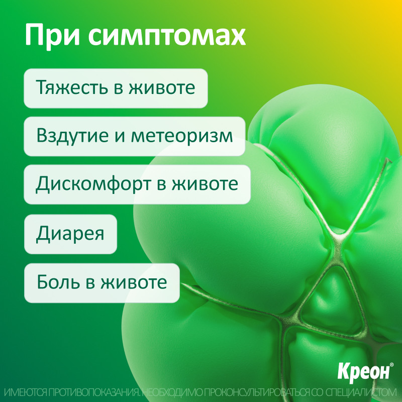 Креон 10000 капсулы 50 шт