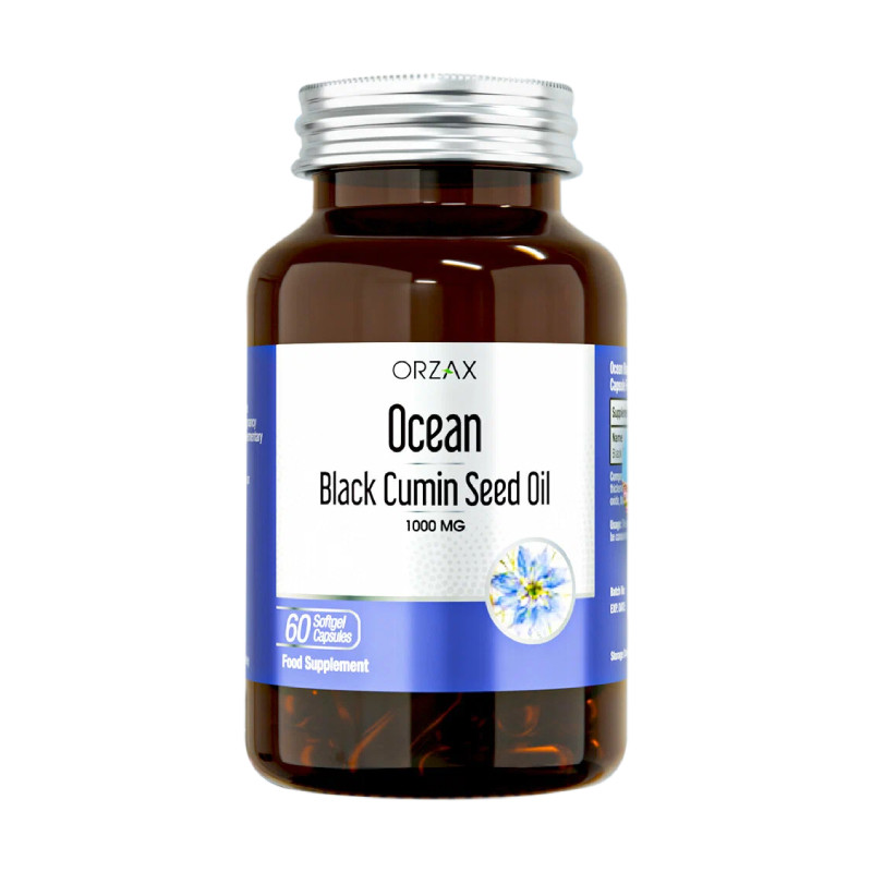 Orzax Ocean Black Cumin Seed Oilкапсулы капсулы 60 шт