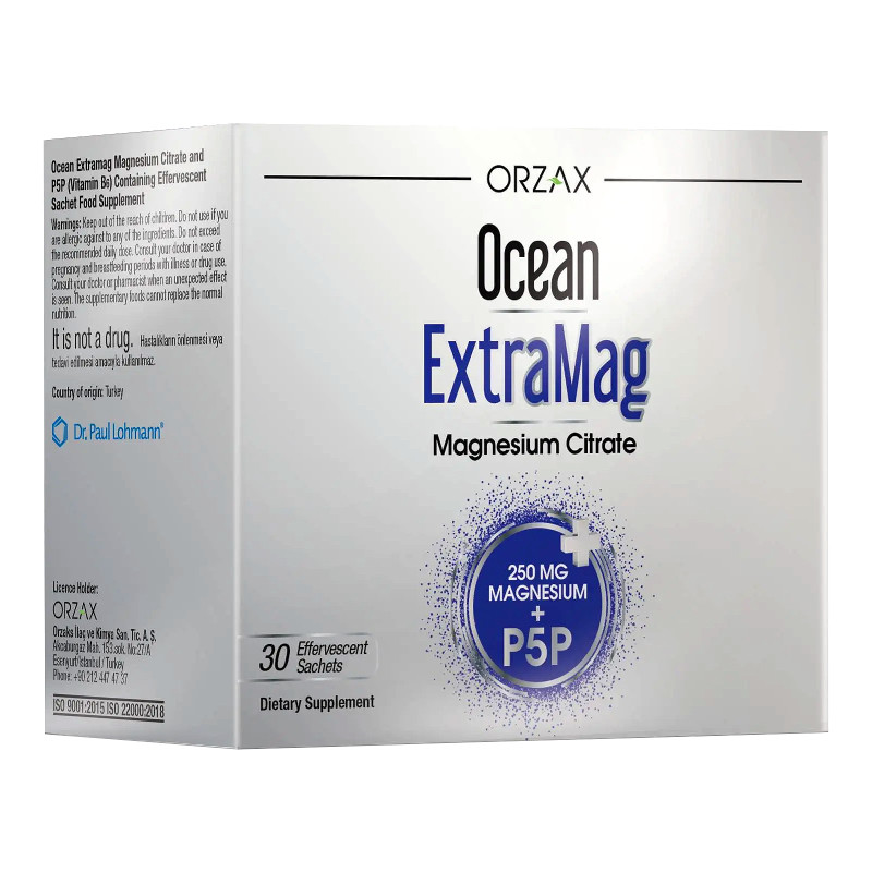 Orzax Ocean ExtraМag порошок Клубника 30 шт
