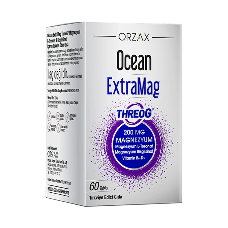 Orzax Ocean ExtraMag ThreoG таблетки 60 шт