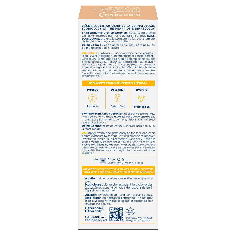 Bioderma Photoderm XDefence Флюид солнцезащитный SPF 50+ Светлый 40 мл