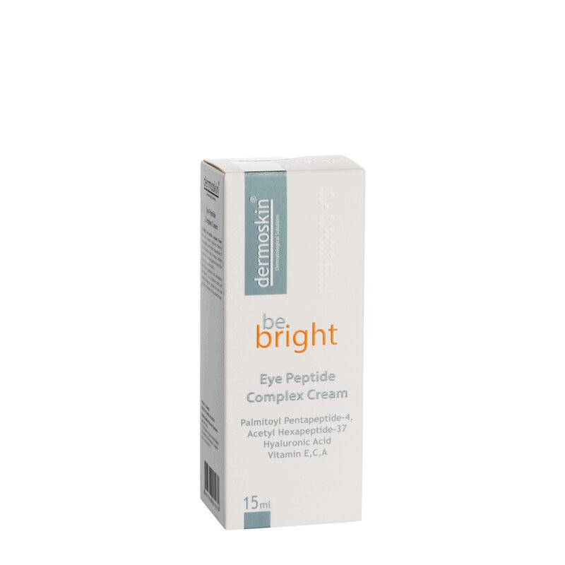 Dermoskin Be Bright Крем с пептидами для контура глаз от морщин 15 мл