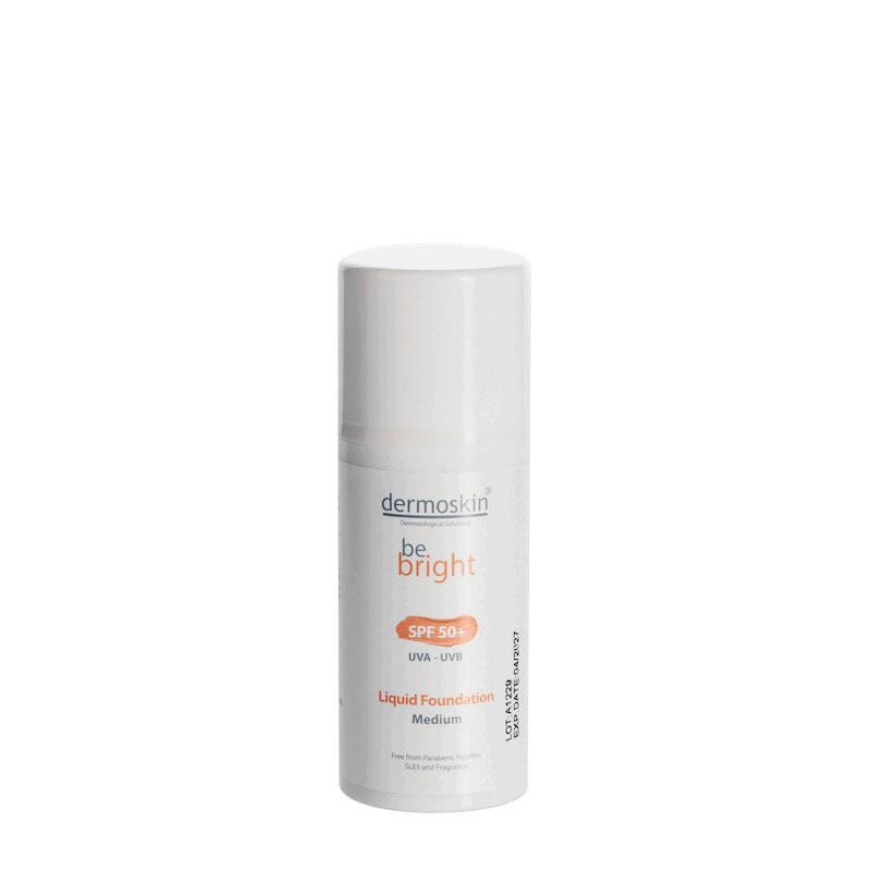 Dermoskin Be Bright Флюид тональный SPF 50 натурально-бежевый 33 мл 
