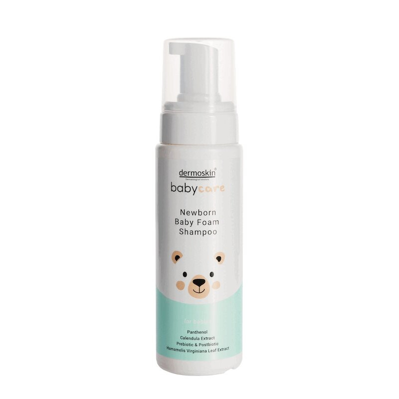 Dermoskin BabyCare Пенка-шампунь для купания новорожденных 200 мл