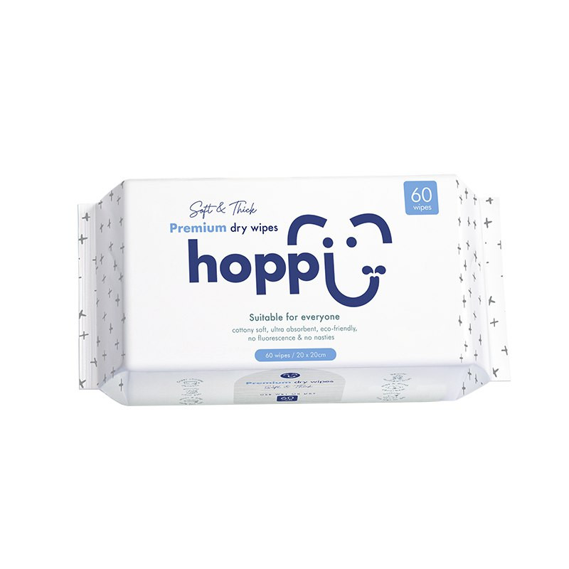 Hoppi Салфетки сухие детские 100 шт