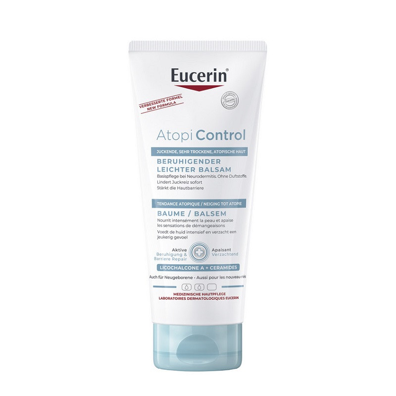 Eucerin Atopi Control Бальзам успокаивающий для младенцев, детей и взрослых 200 мл